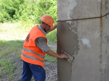 Восстановление защитного слоя бетона