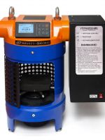 Малогабаритный пресс модификации МИП-50Э имеет диапазон измерения от 50 до 500 кН и электрический привод нагружения
